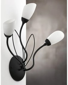 Jupiter 2059 - Aplică de perete GLORIOSA 3xG9/14W/230V, neagră