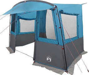 vidaXL Cort de spate pentru Caravană albastru 352 x 250 x 240 cm