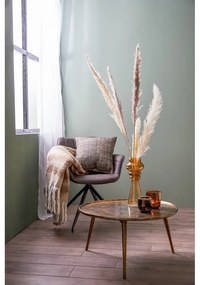 Măsuță de cafea în culoarea bronz rotundă din metal ø 67,5 cm Babina – Light &amp; Living