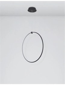 Lustra LED dimabila design modern decorativ Ring 68cm