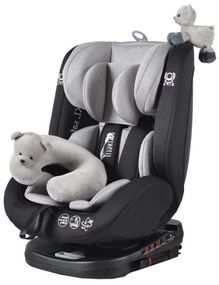 Scaun Auto cu Isofix NOVOKIDS™ Serengenti Deluxe, Rotire 360°, 0-36 kg, Tetiera reglabila pe inaltime, Omologare R-129 i-Size, Centura 5 puncte,