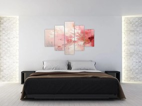 Tablou - Abstract roz (150x105 cm)