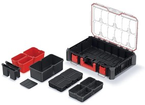 Organizator - AC bridge cu cutii, negru