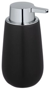 Dispenser săpun lichid BADI, Negru, 320 ml,  WENKO