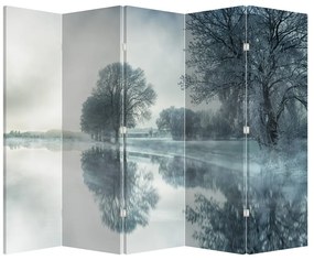 Paravan - Natura iarna (210x170 cm)