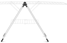 Uscător de rufe Brabantia 90300182, În formă de T, 20 m, Rezistent la coroziune, Aripi reglabile, Suport de uscare, Alb
