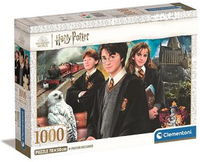 Harry Potter Here Begins Puzzle compact 1000 piese Clementoni