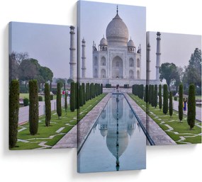 Tablou - Taj Mahal în răsăsrit de soare (90x60 cm)