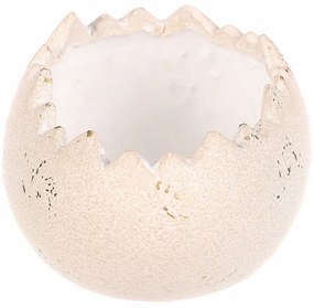 Vase de ceramică pentru flori Coajă orizontală, 17x 13 x 9 cm