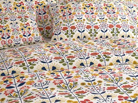 Lenjerie de pat policoton FOLKLORIA POLY colorata Dimensiune lenjerie de pat: 2 buc 70 x 90 cm | 200 x 220 cm