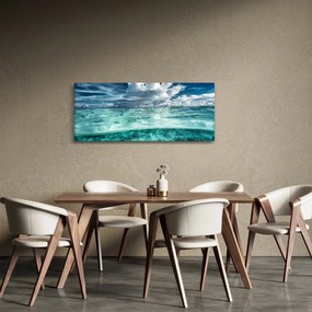 Tablou - privire sub nivelul mării (120x50 cm)
