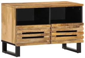vidaXL Dulap TV, 70x34x46 cm, lemn masiv mango brut