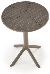 Masa rotunda Calvo khaki ø60/h72 cm