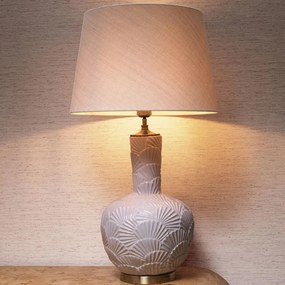 Lampa de masa LUX, Ceramica, Tesatura, Andorra, 119667 HZ