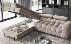 Colțar lemn masiv Ferry Extensibil Personalizabil, 276 × 72 × 200 cm - Stânga