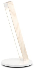 Lampa de masa LED40, 400 mm, mai multe variante - TUNTO Model: stejar, pătat alb