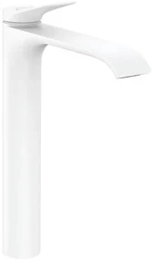 Baterie lavoar inalta Hansgrohe Vivenis 250 cu ventil Pop-Up alb mat