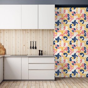 Tapet - model geometric retro