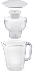 Cană cu filtru Orion 156019 Carbo 3 l , alb