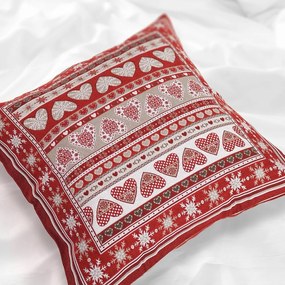 Husă de pernă cu motive de iarnă