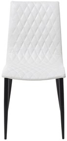 Set 2 buc. scaune sufragerie Montego (alb + negru). 1035608