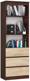Raft Ravindra (wenge + Stejar sonoma). 1069809
