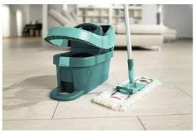Set profi pentru curăţenie Leifheit cu mop şi găleată de stoarcere 55096