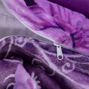 decoDoma Lenjerie de pat din micropluş ELIS