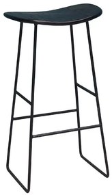 Scaun de bar, din lemn de tec, Black Market