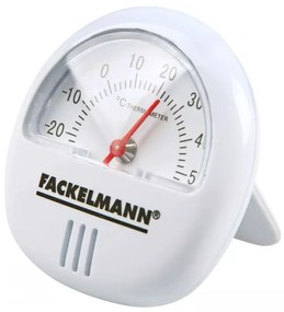 Termometru cu magnet Fackelmann 16375 Tecno, 6 cm, Alb
