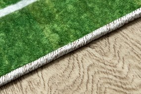 JUNIOR 51307.803 covor lavabil Teren de fotbal, fotbal pentru copii anti-alunecare - verde