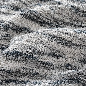 Huse bielastice OCEANO NOU gri-albăstrui fotoliu (l. 60 - 110 cm)