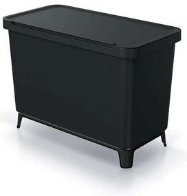 Coș de gunoi SYSTEMA pentru deșeuri sortate 3 x 10 l negru