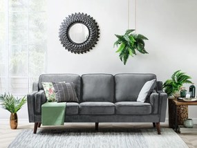 Canapea 3 locuri Lulea (gri închis) . 1008783