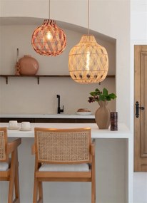 Lustra/Pendul Eco, Bambus, Mendoza natural, L