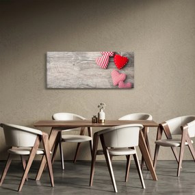Tablou - Inimioare (120x50 cm)