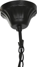 Candelabru din metal, negru, cu 12 brațe, 46 x 54 cm, „Cayeux”