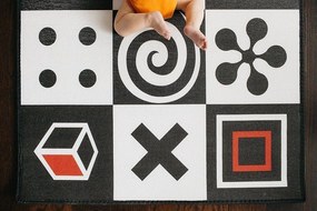 Covoras de Joaca pentru Copii Prince Lionheart Geometric/ Farm