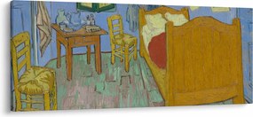 Tablou - Vincent van Gogh, The Bedroom, reproducere (120x50 cm)