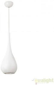 Pendul stil modern diam.20cm DROP alb P0235 MX