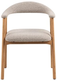 Scaun de dining bej/în culoare naturală Addi – Actona