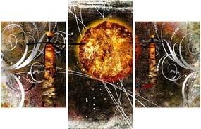 Tablou cu pictură epochală străveche (90x60 cm)