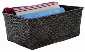 Coș tricotat compactor 30 x 20 x 13 cm, maro deschis