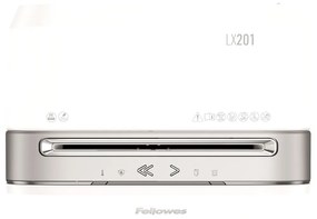 Tocător Fellowes LX 201, negru