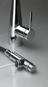 🚰 Baterie bucătărie ERIDAN, cu racord filtru de apă & pipă extractibilă, finisaj cromat – Cod BRE_075M