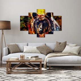 Tablou - Urs,pictură (150x105 cm)