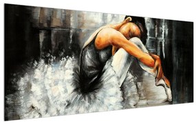 Tablou cu balerină nefericită (120x50 cm), în 40 de alte dimensiuni noi