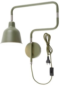 Aplica design modern cu brat articulat London verde LONDON/W/OG