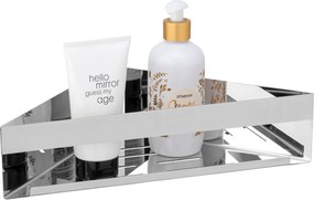 Raft de colt baie GENOVA, montaj fara gaurire Turbo-Loc, WENKO