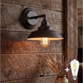 Westinghouse 6343540 - Lampă de perete LED IRON HILL 1xE27/60W/230V
